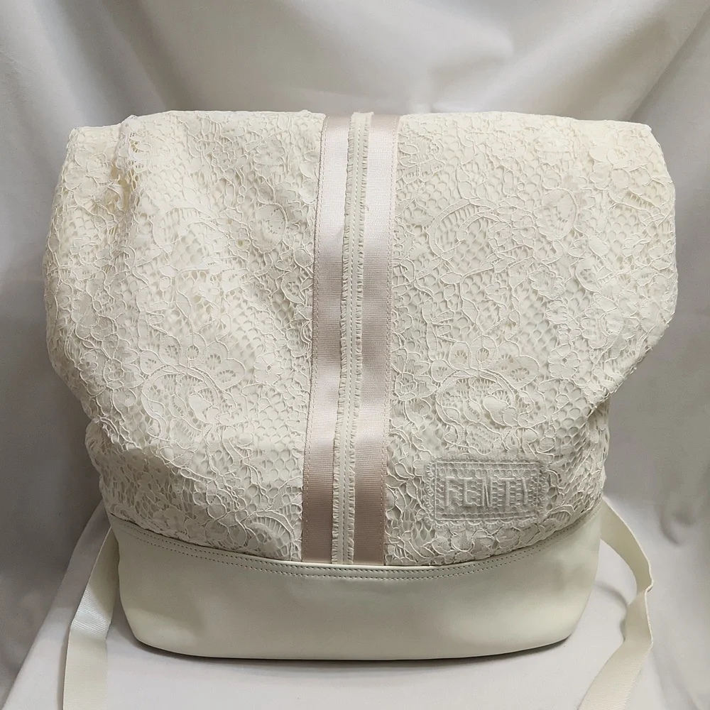 Puma × Fenty by Rihanna Lace Roll-Down Vanilla Ice Backpack